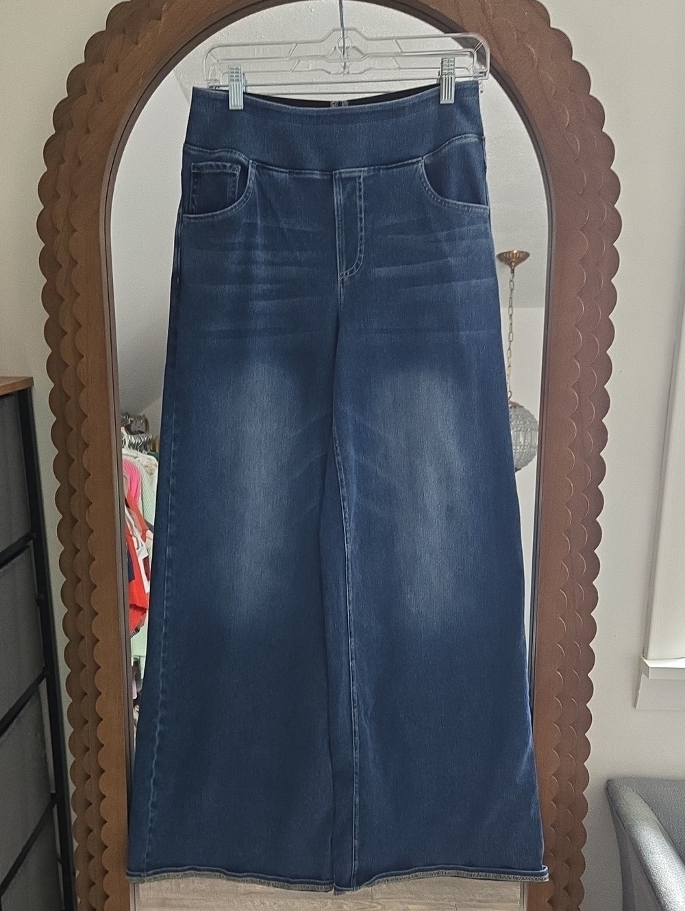 Halara Wide Leg High Waist Stretch Jeans